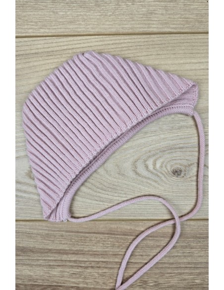 CAPOTA CANALÉ DE ARTESANÍA CARMINA, ROSA PALO. INVIERNO 26.