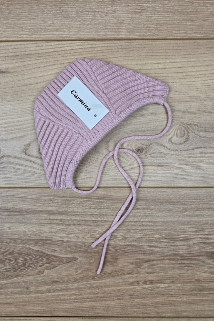 CAPOTA CANALÉ DE ARTESANÍA CARMINA, ROSA PALO. INVIERNO 26.