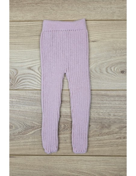 POLAINA CANALÉ DE ARTESANÍA CARMINA, ROSA PALO. INVIERNO 26.