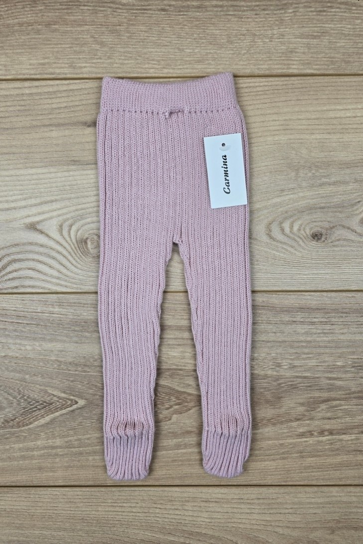 POLAINA CANALÉ DE ARTESANÍA CARMINA, ROSA PALO. INVIERNO 26.