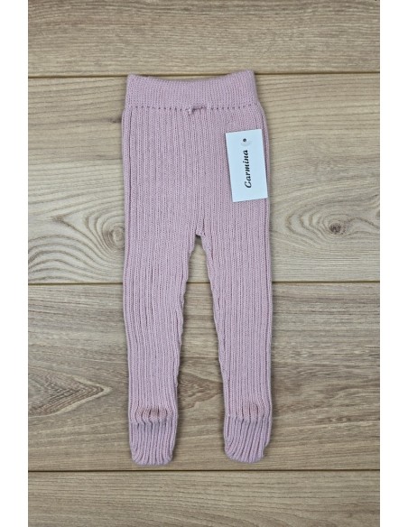 POLAINA CANALÉ DE ARTESANÍA CARMINA, ROSA PALO. INVIERNO 26.