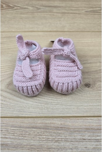 PATUCOS NUDO HECHOS A MANO DE ARTESANÍA CARMINA, ROSA PALO. INVIERNO 26.