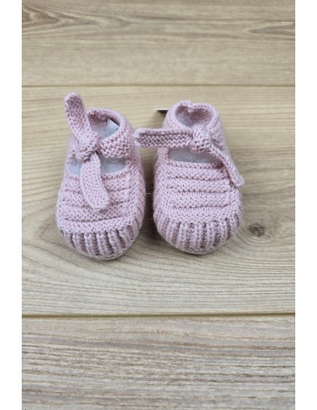PATUCOS NUDO HECHOS A MANO DE ARTESANÍA CARMINA, ROSA PALO. INVIERNO 26.