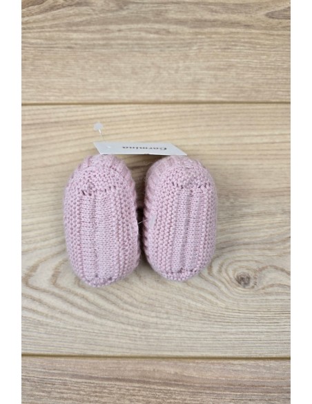 PATUCOS NUDO HECHOS A MANO DE ARTESANÍA CARMINA, ROSA PALO. INVIERNO 26.