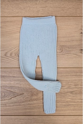 POLAINA CANALÉ DE ARTESANÍA CARMINA, CELESTE. INVIERNO 26. 2