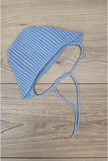 CAPOTA CANALÉ DE ARTESANÍA CARMINA, AZUL INGLÉS. INVIERNO 26 2