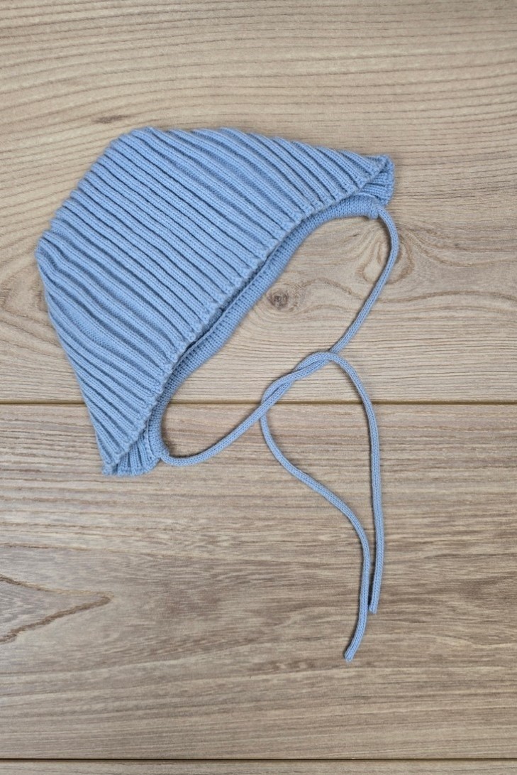 CAPOTA CANALÉ DE ARTESANÍA CARMINA, AZUL INGLÉS. INVIERNO 26