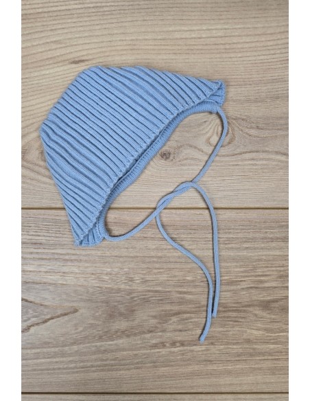 CAPOTA CANALÉ DE ARTESANÍA CARMINA, AZUL INGLÉS. INVIERNO 26
