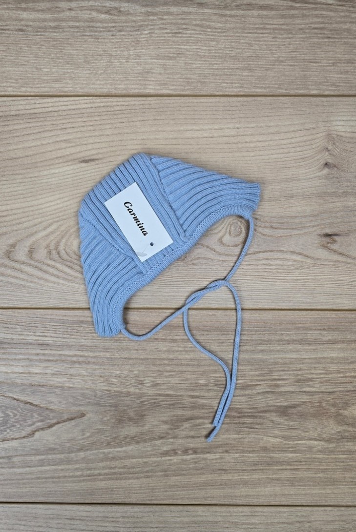 CAPOTA CANALÉ DE ARTESANÍA CARMINA, AZUL INGLÉS. INVIERNO 26