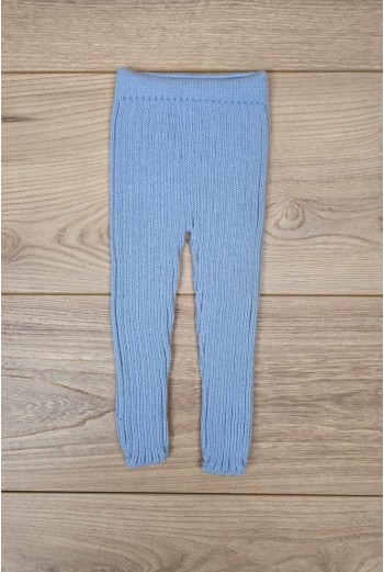 POLAINA CANALÉ DE ARTESANÍA CARMINA, AZUL INGLÉS. INVIERNO 26.