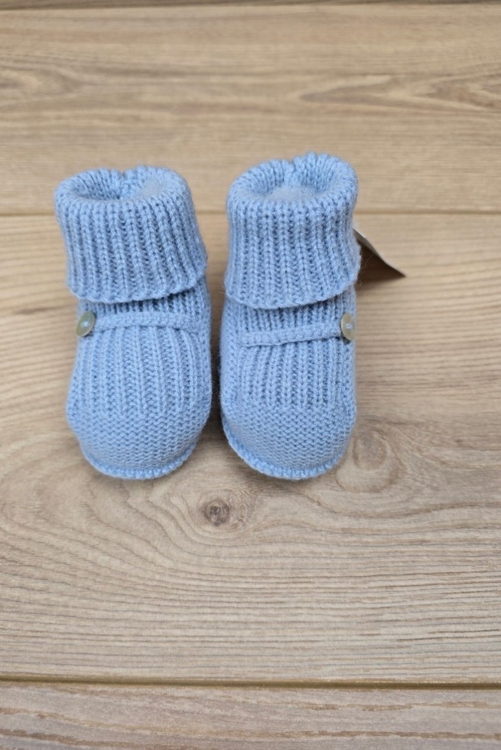 PATUCOS DE ARTESANÍA CARMINA, AZUL INGLÉS. INVIERNO 26.
