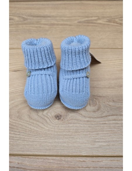 PATUCOS DE ARTESANÍA CARMINA, AZUL INGLÉS. INVIERNO 26.