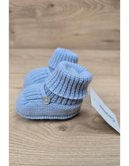 PATUCOS DE ARTESANÍA CARMINA, AZUL INGLÉS. INVIERNO 26.