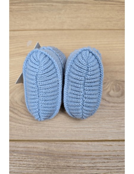PATUCOS DE ARTESANÍA CARMINA, AZUL INGLÉS. INVIERNO 26.