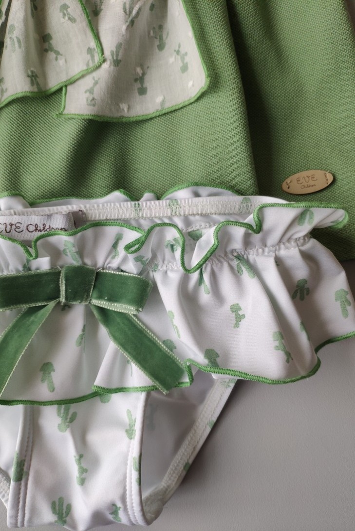 JESUSITO BAÑO NIÑA ESTAMPADO CACTUS DE EVE CHILDREN
