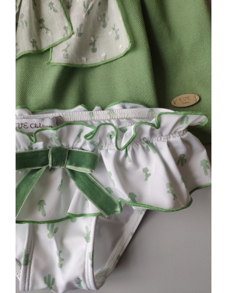 JESUSITO BAÑO NIÑA ESTAMPADO CACTUS DE EVE CHILDREN