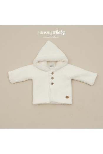TRENKA FORRO POLAR DE PANGASA BABY, MARFIL. INVIERNO 26.
