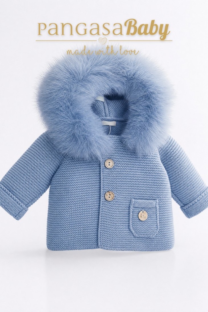 TRENKA LUXURY UNISEX PELO NATURAL DE PANGASA BABY, BRUMA. INVIERNO 26.