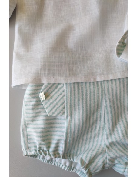 CONJUNTO BEBÉ NIÑO BOMBACHO Y BLUSA CIES DE KAULI