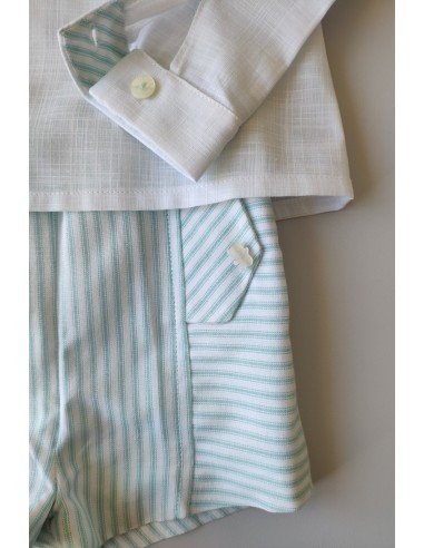 CONJUNTO NIÑO CAMISA Y PANTALÓN RECTO CIES DE KAULI