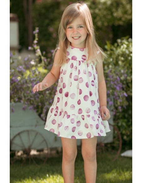 VESTIDO NIÑA PROVENZA DE MARTÍN ARANDA.