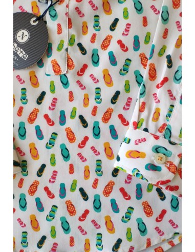 CAMISA NIÑO CHANCLAS DE NACHETE.