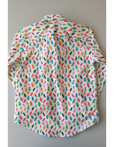 CAMISA NIÑO CHANCLAS DE NACHETE.
