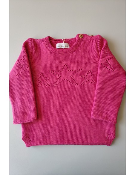 JERSEY PUNTO ROJO CON SILUETA DE BARCO NAVY