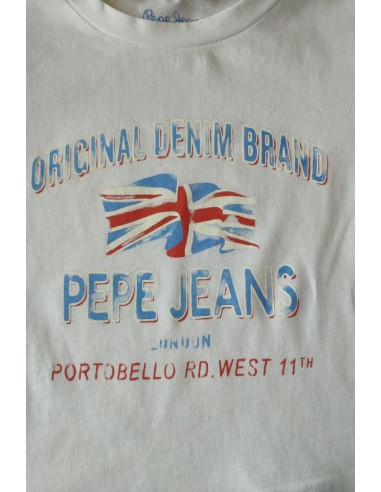 CAMISETA NIÑO ESTAMPADO BANDERA DE PEPE JEANS.