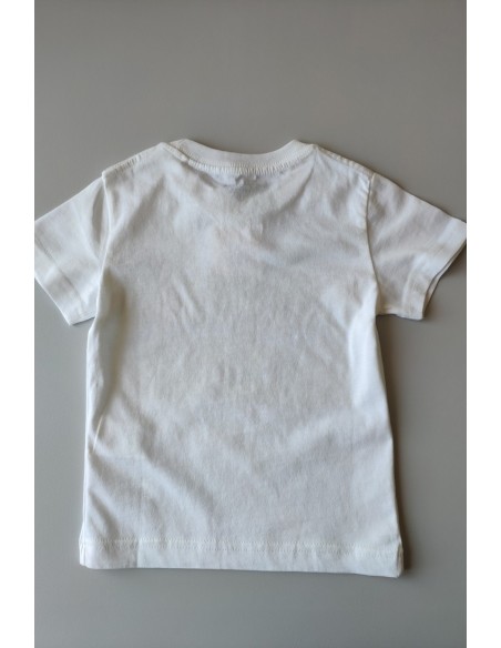 CAMISETA NIÑO LOGO AMARILLO DE PEPE JEANS.