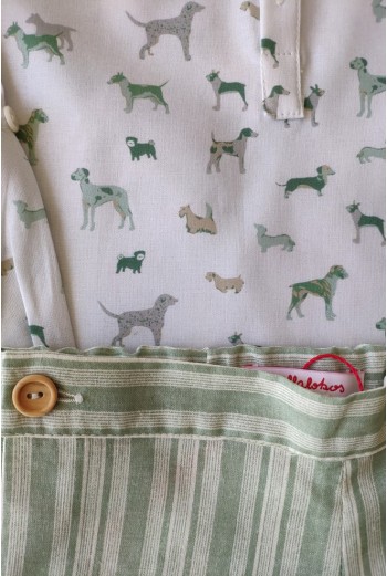 CONJUNTO NIÑO ESTAMPADO PERRITOS DE VILLALOBOS. 2