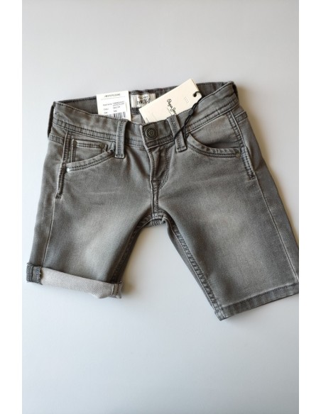 BERMUDA VAQUERA GRIS DE PEPE JEANS.