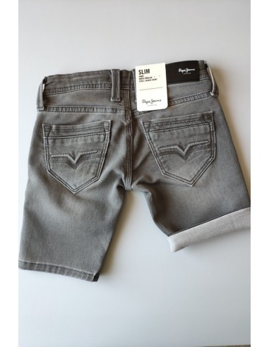 BERMUDA VAQUERA GRIS DE PEPE JEANS.