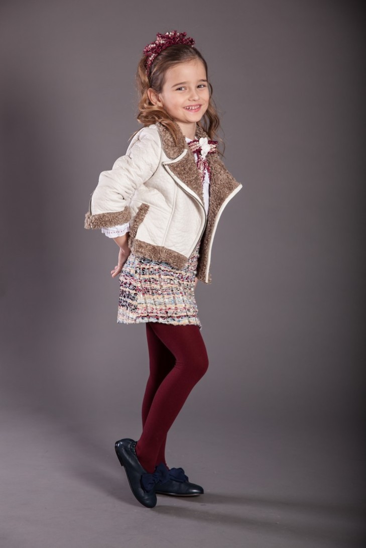 Cazadora niña camel young & chic de KAULI. Invierno 2019.