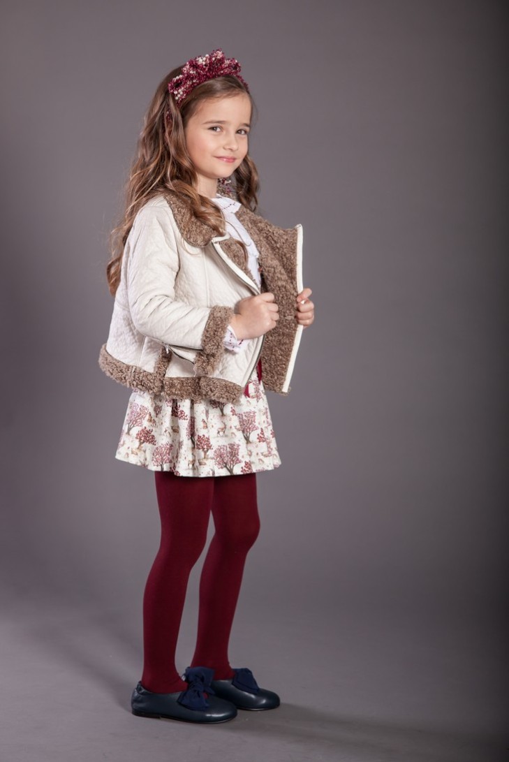 Cazadora niña camel young & chic de KAULI. Invierno 2019.