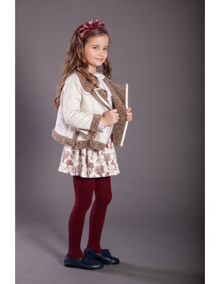 Cazadora niña camel young & chic de KAULI. Invierno 2019.