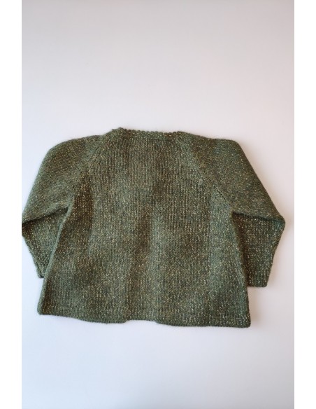 Chaqueta punto verde Forest de KAULI. Invierno 2019
