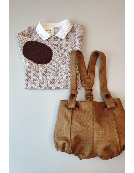Conjunto niño camisa y bombacho Forest de KAULI. Invierno 2019