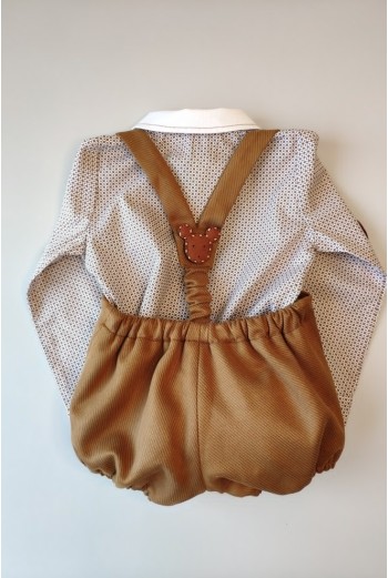 Conjunto niño camisa y bombacho Forest de KAULI. Invierno 2019 2