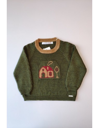 Jersey niño verde Forest de KAULI. Invierno 2019