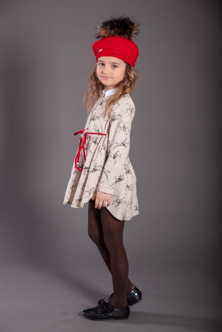 Vestido Camel Ascot de KAULI. Invierno 2019
