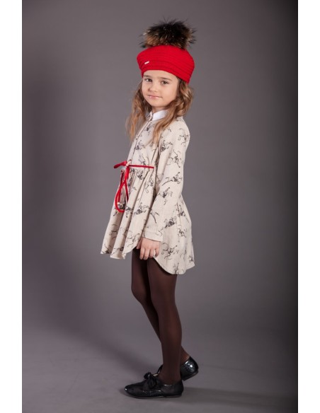 Vestido Camel Ascot de KAULI. Invierno 2019