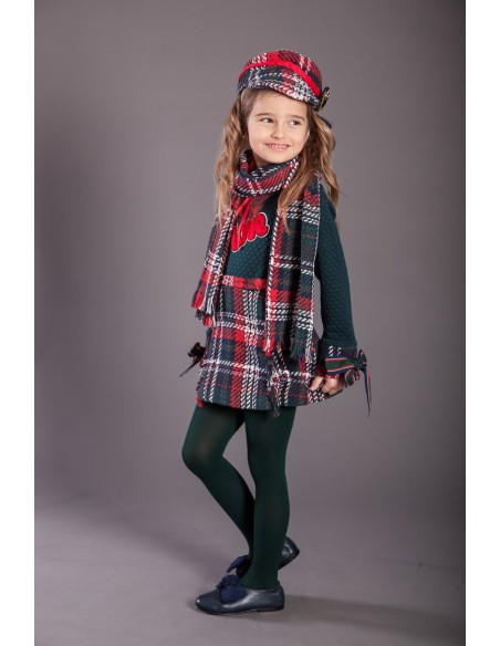 Vestido verde Alpes de KAULI. Invierno 2019