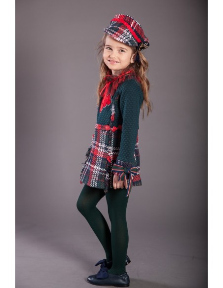 Vestido verde Alpes de KAULI. Invierno 2019