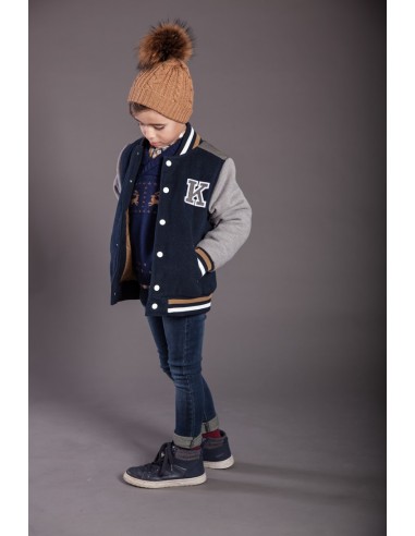 Cazadora niño marino Young & Cool de KAULI. Invierno 2019