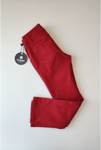 Pantalón 5 bolsillos Burdeos de NACHETE. Invierno 2019. 2