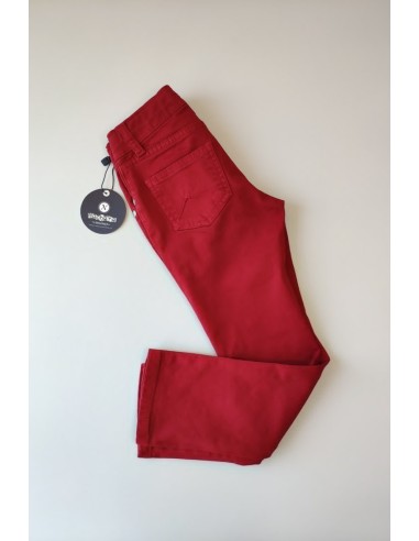 Pantalón 5 bolsillos Burdeos de NACHETE. Invierno 2019.