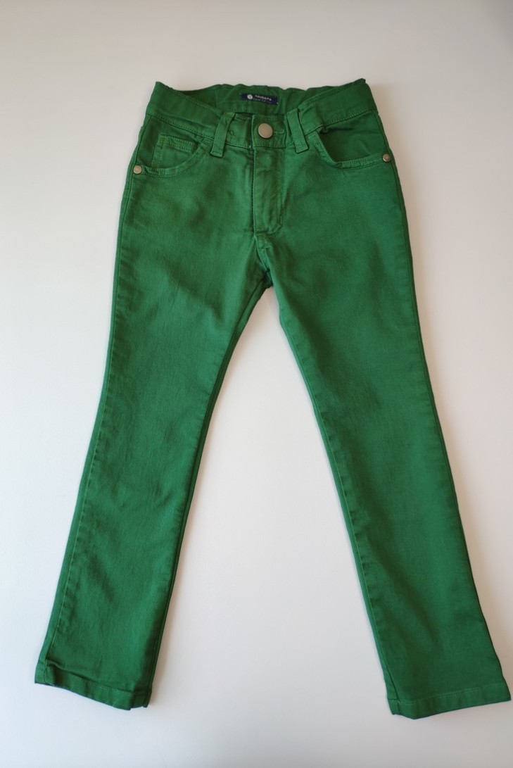 Pantalón 5 bolsillos Verde de NACHETE. Invierno 2019