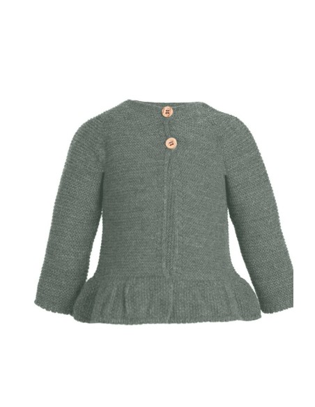 Chaqueta punto niña Aqua de EVE CHILDREN. Invierno 2019