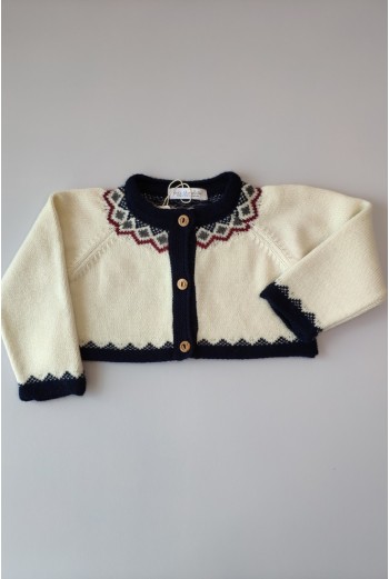 Chaqueta bebé bordados. KID'S CHOCOLATE.Invierno 2019